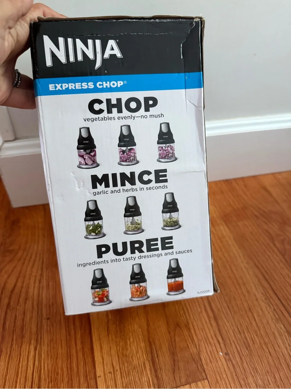 Ninja Express Chop Food Chopper Chop Mince Purée FAST NJ100